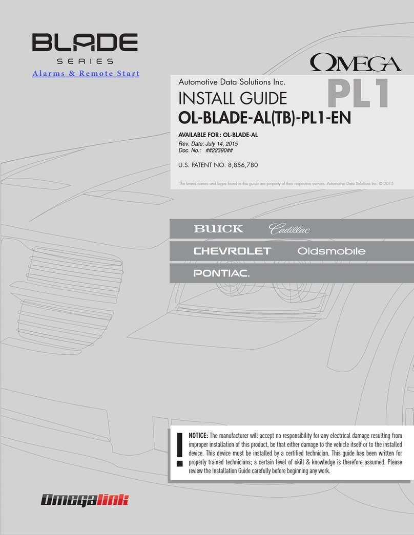 Omegalink Omega PL1 User manual