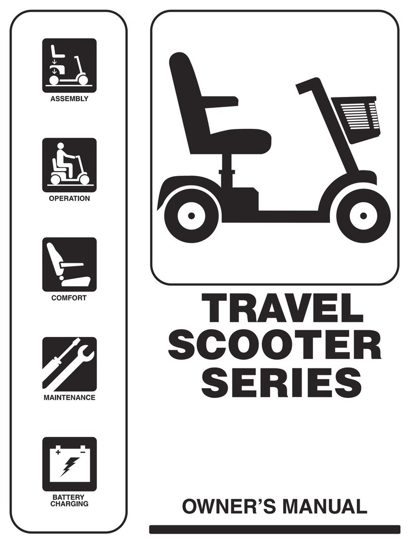 Pride Mobility 39 User manual