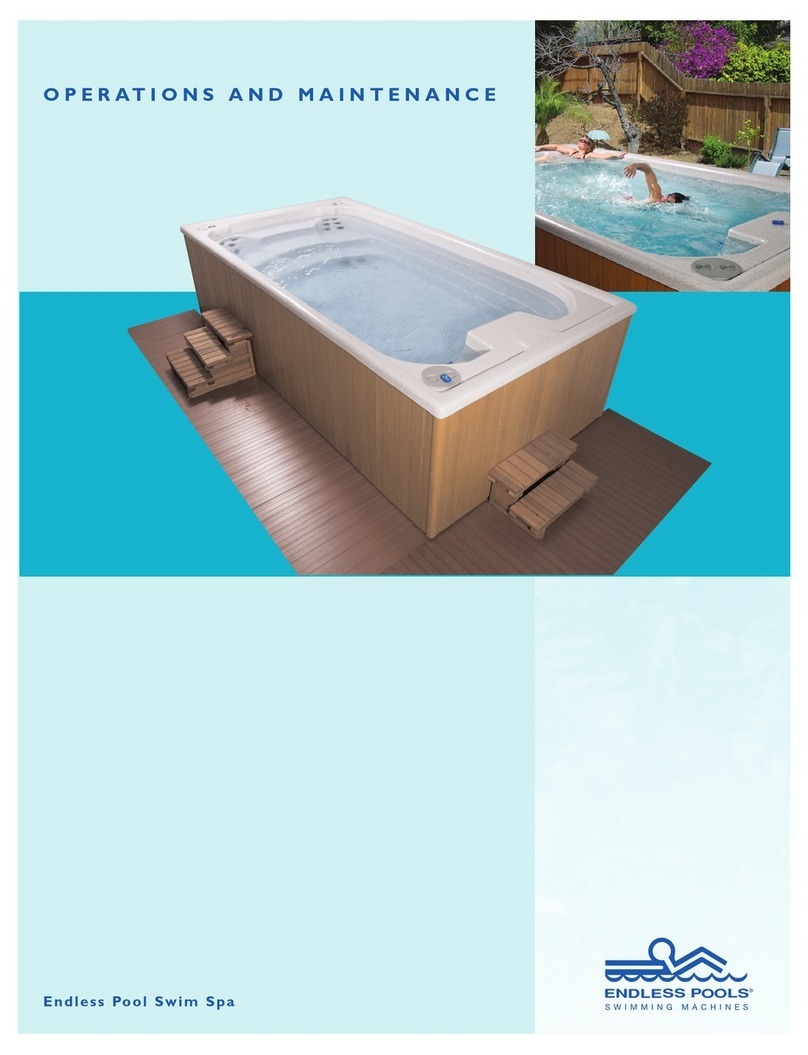 Endless Pools Swim Spa User manual Endless Pools Swim Spa User manual