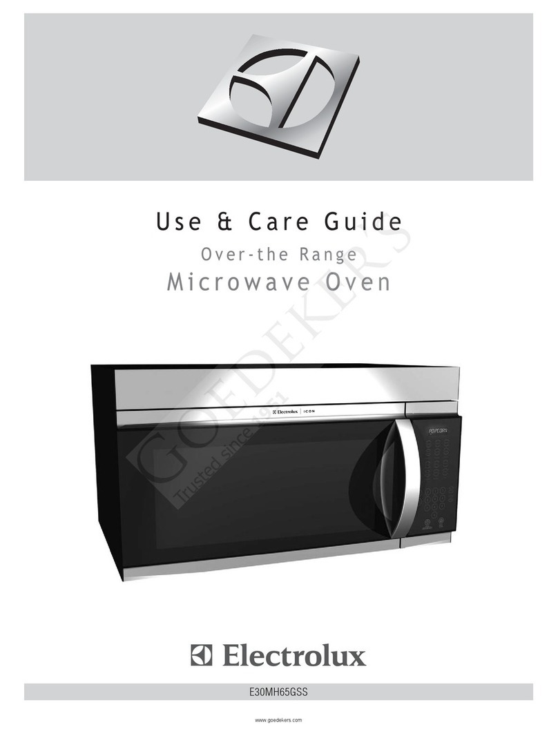 Electrolux Icon E30MH65GSS User and care guide