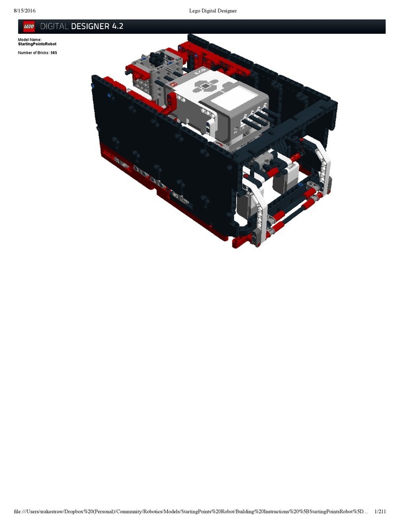 LEGO Starting Points Robot Assembly instruction LEGO Starting Points Robot Assembly instruction
