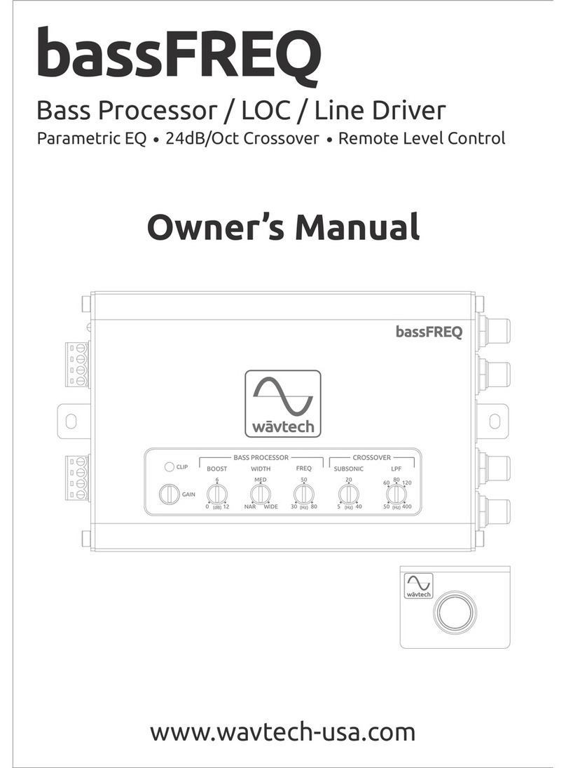 Wavtech linkD User manual