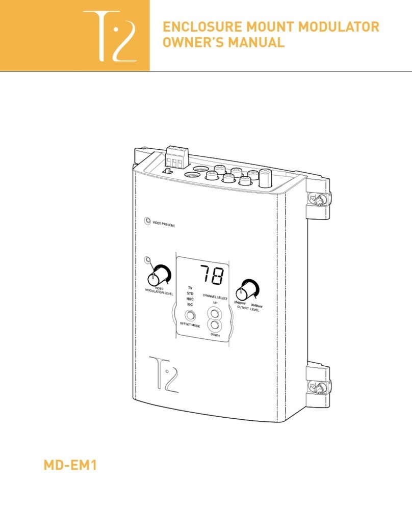 T2 MD-EM1 owner's manual