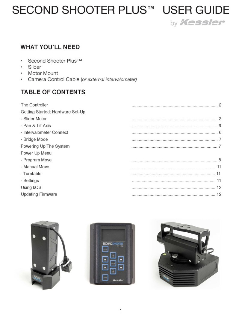 Kessler SECOND SHOOTER PLUS user guide
