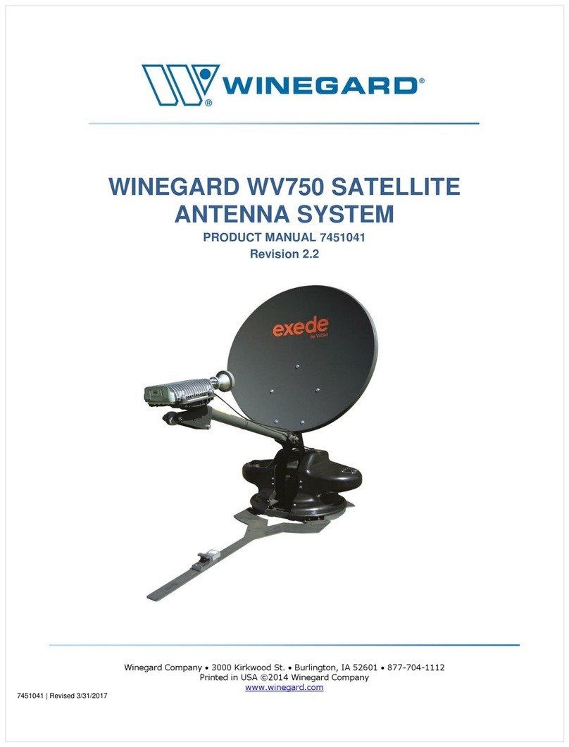 Winegard WV750 product manual