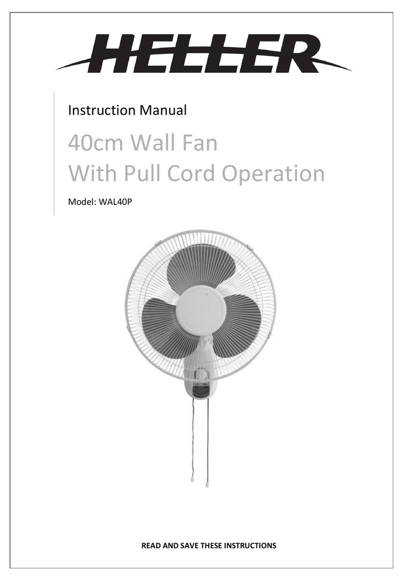 HELLER WAL40P User manual