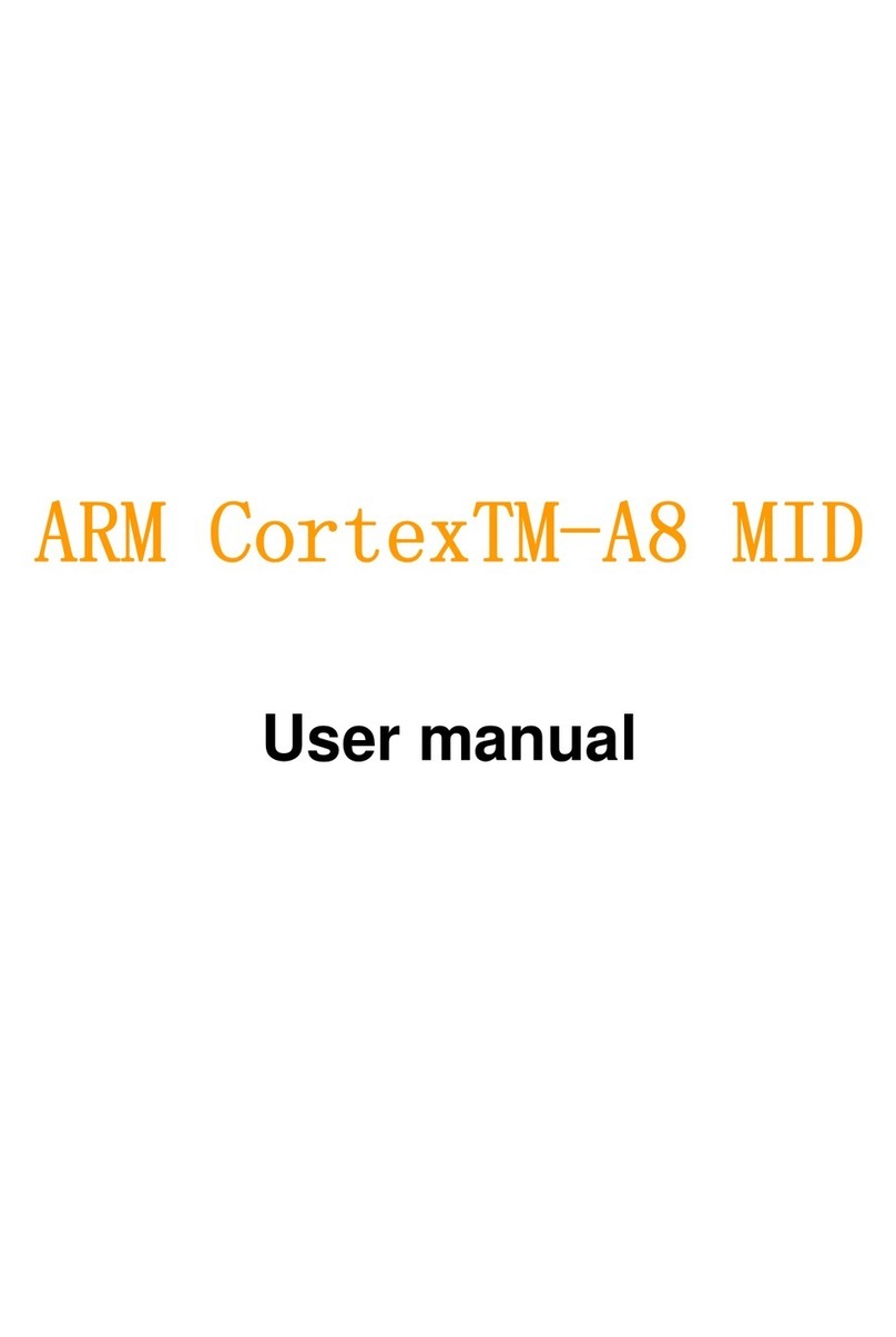 ARM Cortex-A8 MID User manual