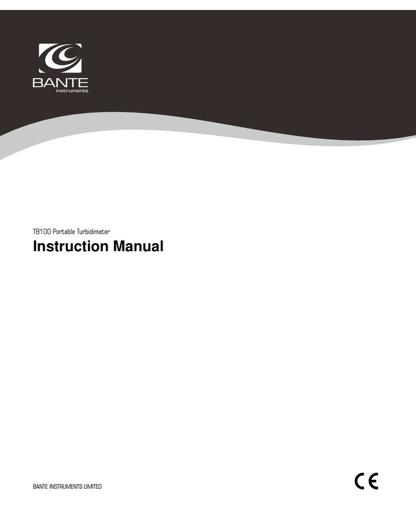 BANTE TB100 User manual