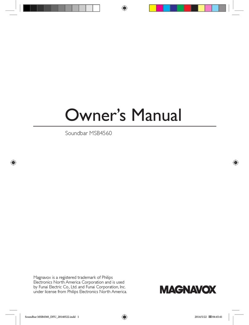 Magnavox MSB4560 owner's manual