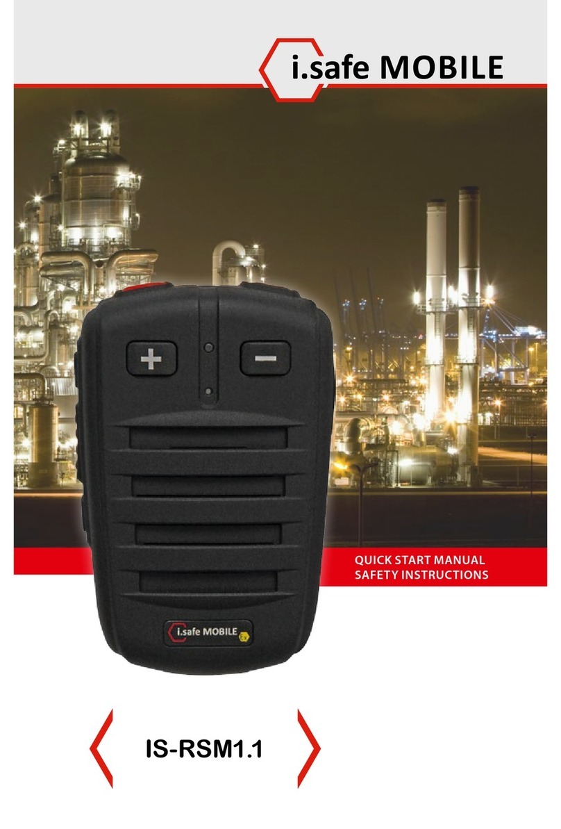 ISAFE MOBILE IS-RSM1.1 Instruction manual