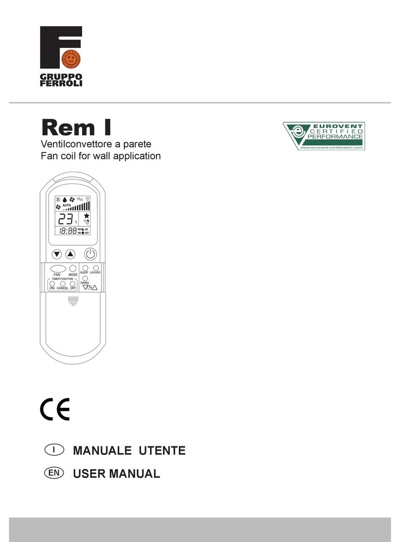 Ferroli Rem I user manual