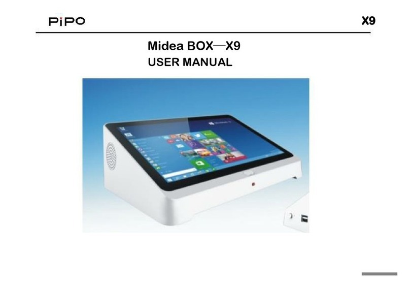 PiPO Midea Box X9 user manual