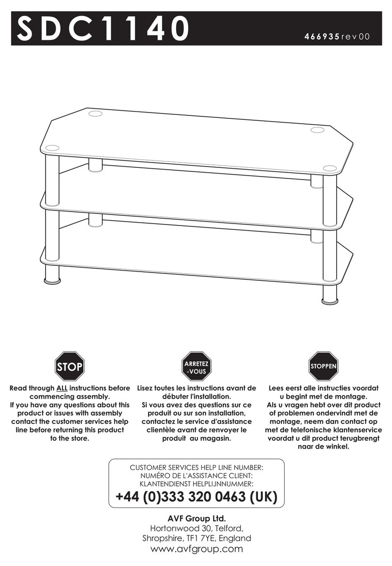 AVF SDC1140 user manual