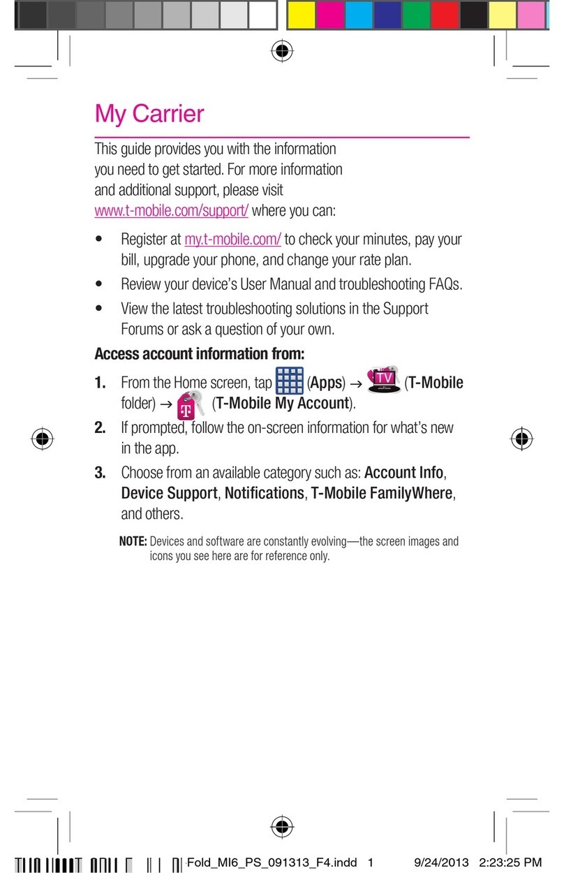 T-Mobile N900T User manual T-Mobile N900T User manual