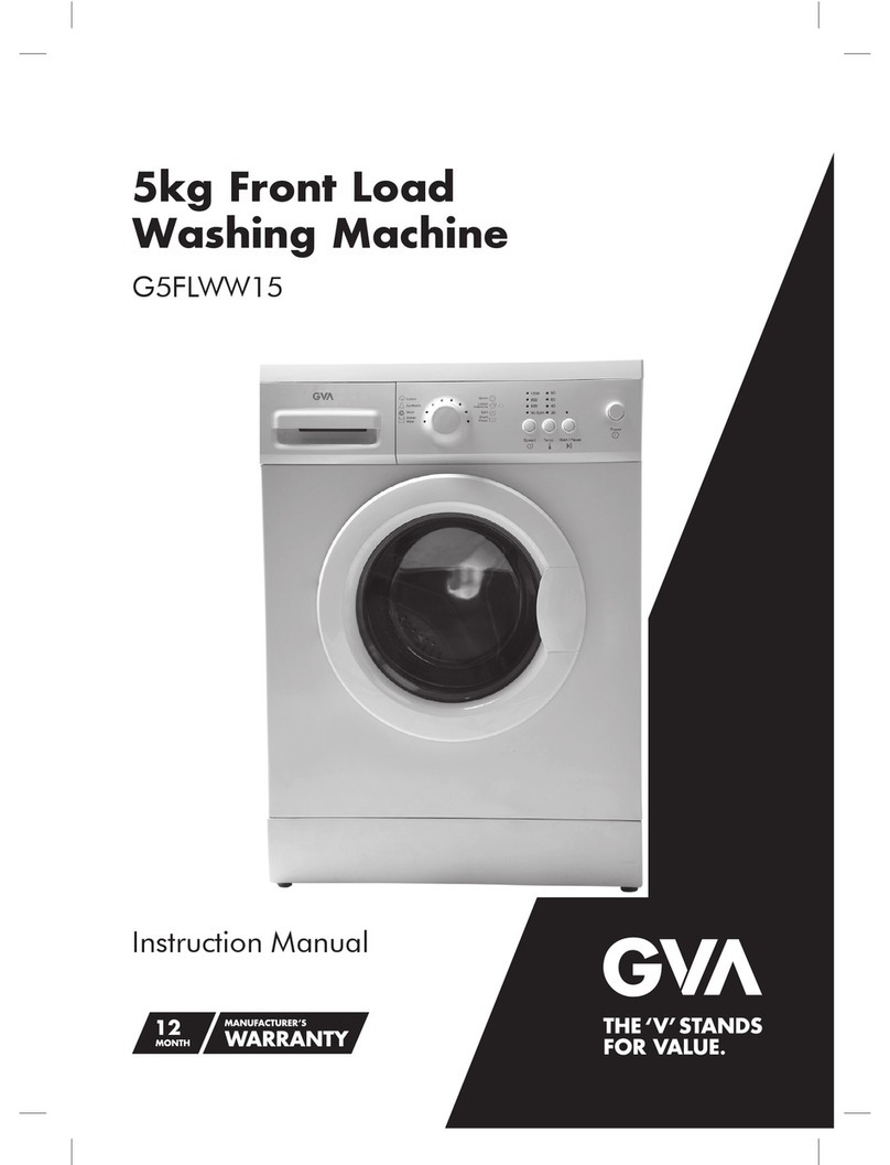 GVA G5FLWW15 instruction manual