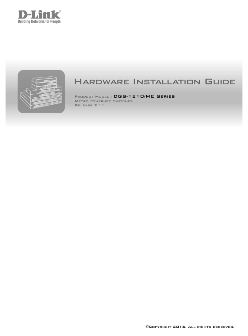 D-Link DGS-1210/ME series Manual D-Link DGS-1210/ME series Manual