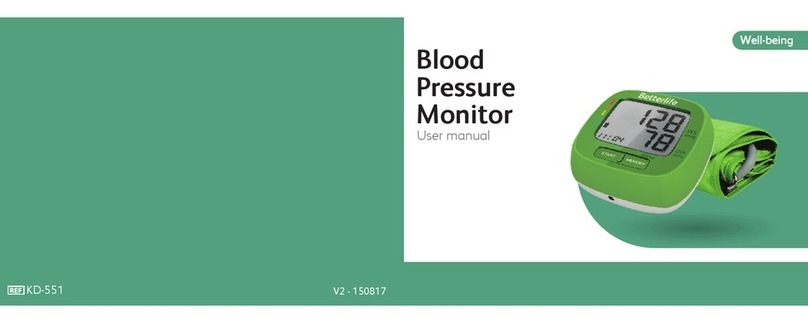 Betterlife KD-551 user manual