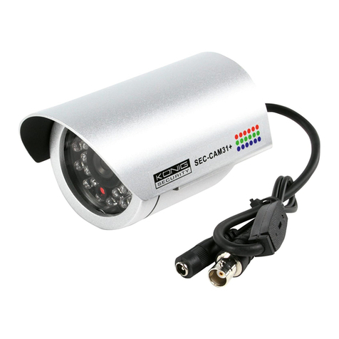 Konig SEC-CAM31+ User manual