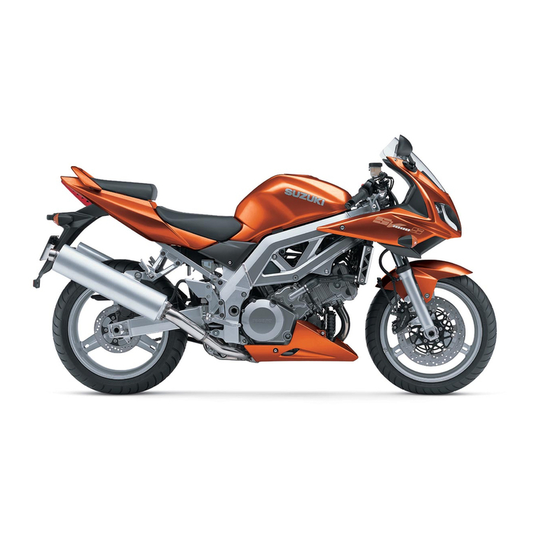 Suzuki sv1000S Service manual