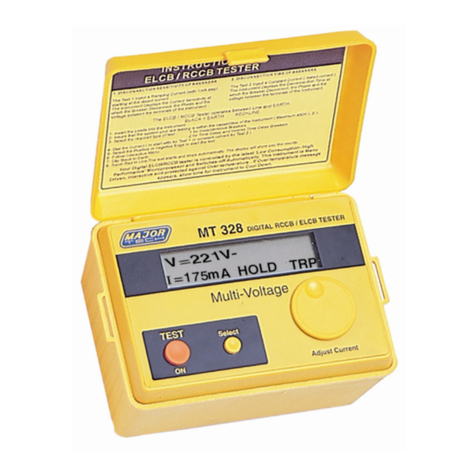 Major tech MT328 instruction manual