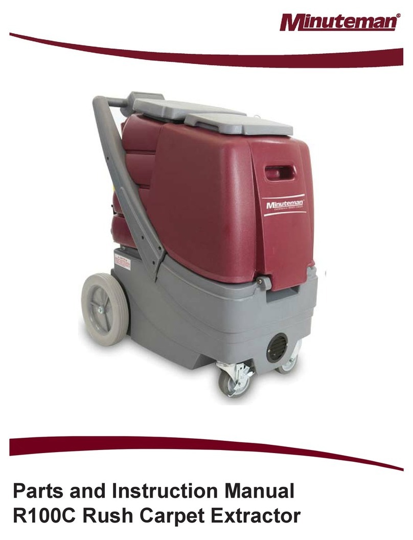 Minuteman Rush 100 Cold Parts list manual