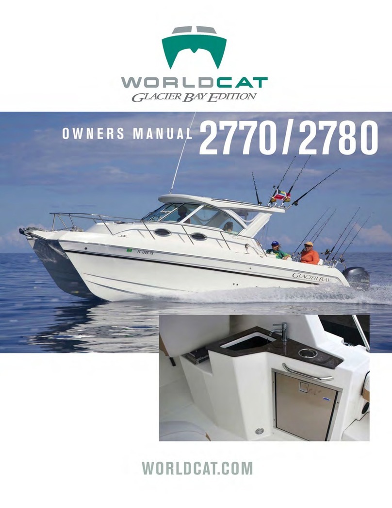 World Cat GLACEIR BAY EDITION 2770 owner's manual