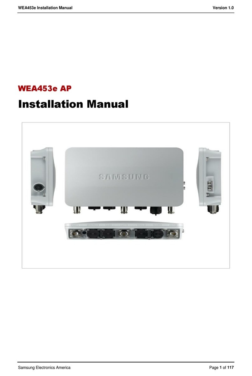 Samsung WEA453e AP User manual