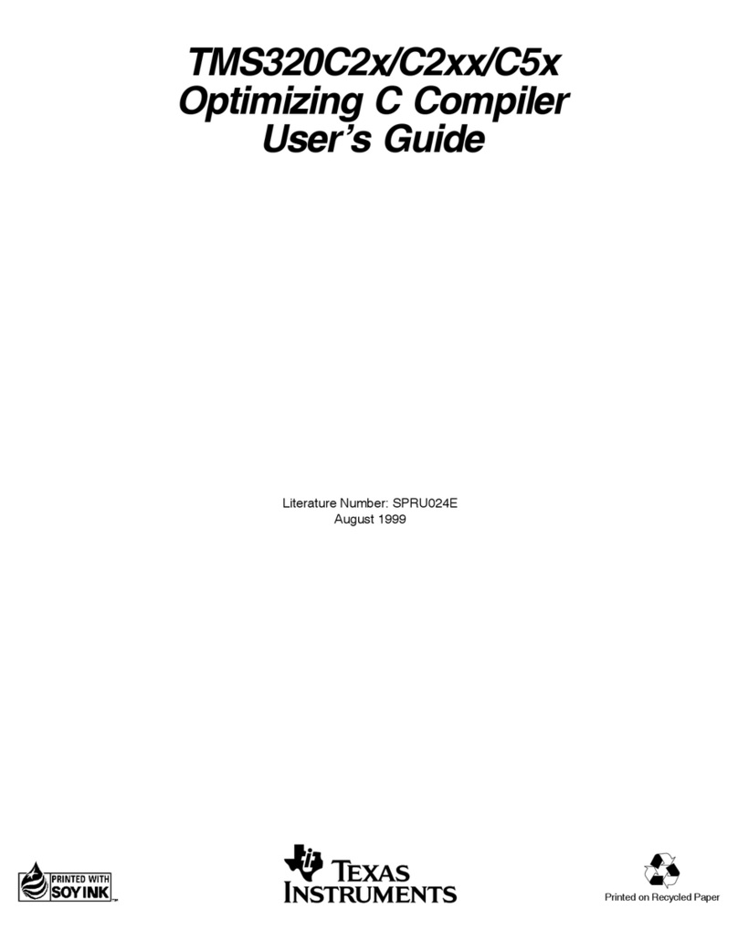 Texas Instruments TMS320C2x user guide