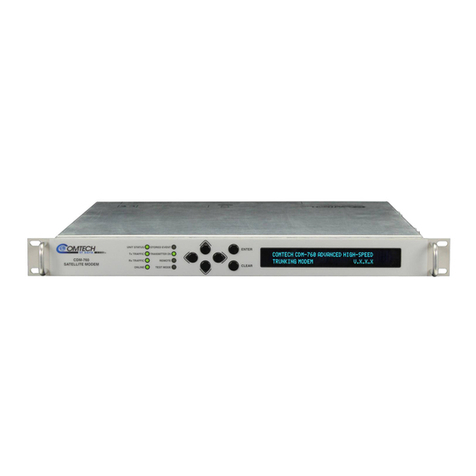 Comtech EF Data CDM-760 User manual