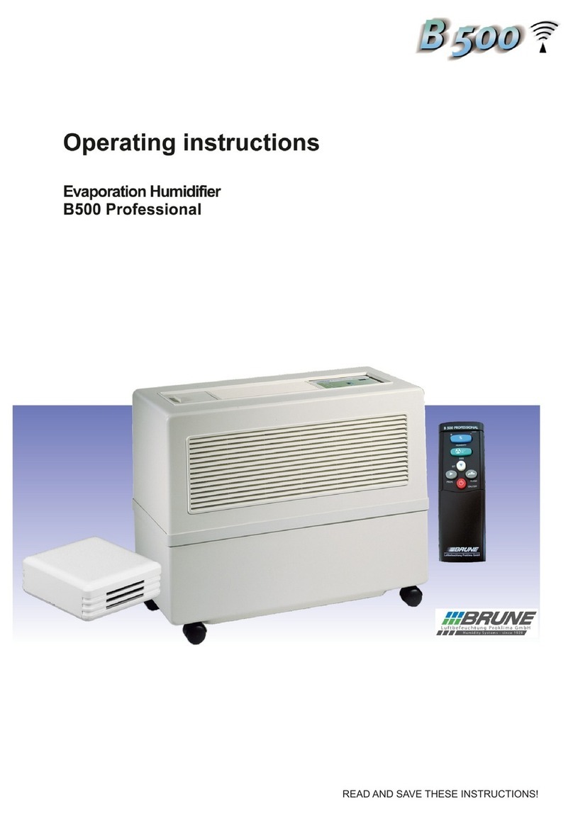 Brune B500 User manual