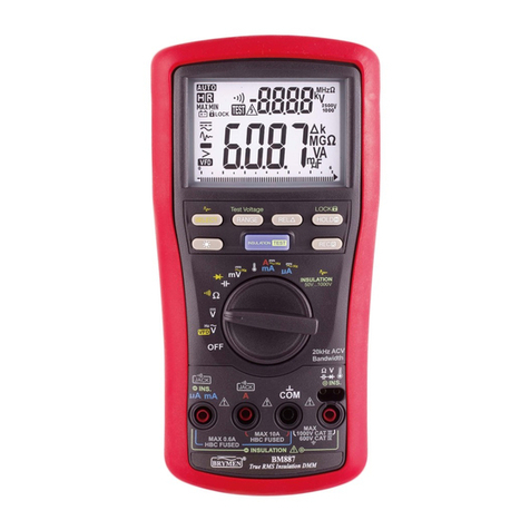 Brymen BM885 user manual