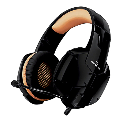 Real-El GDX-7700 SURROUND 7.1 User manual
