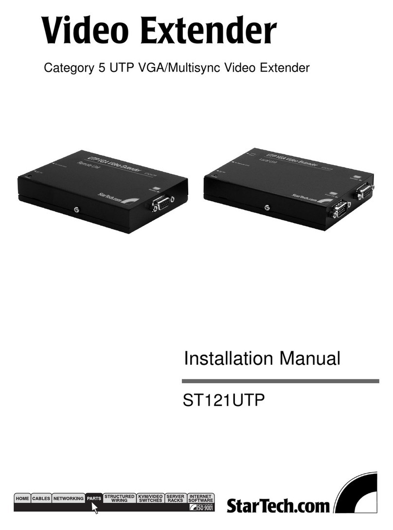 StarTech.com ST121UTP installation manual