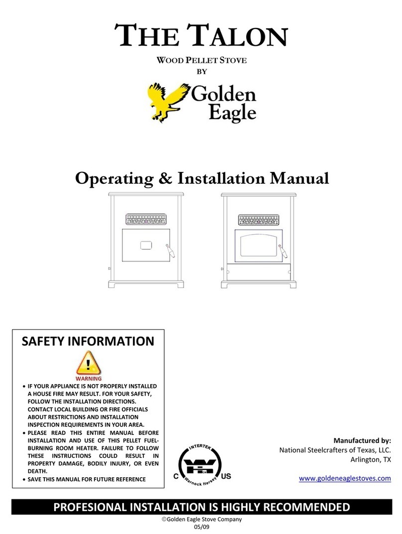 Golden Eagle Talon Operating & installation manual Golden Eagle Talon Operating & installation manual