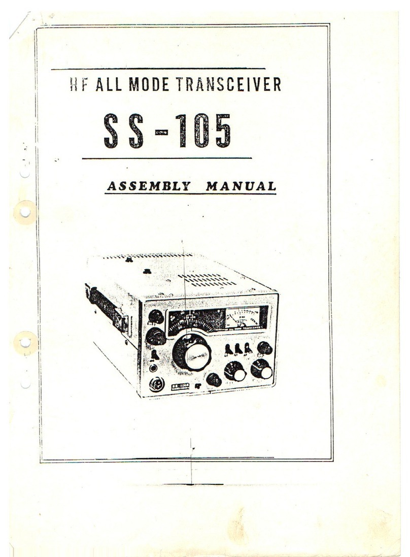 Shimizu SS-105 Assembly manual