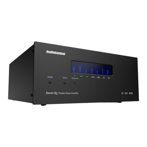 Audio Control Pantages G3 User manual