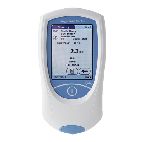 Roche CoaguChek XS Plus User manual Roche CoaguChek XS Plus User manual