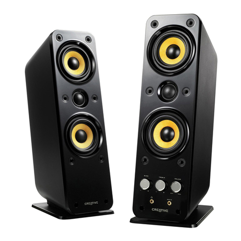 Creative Gigaworks T40 series II quick start guide