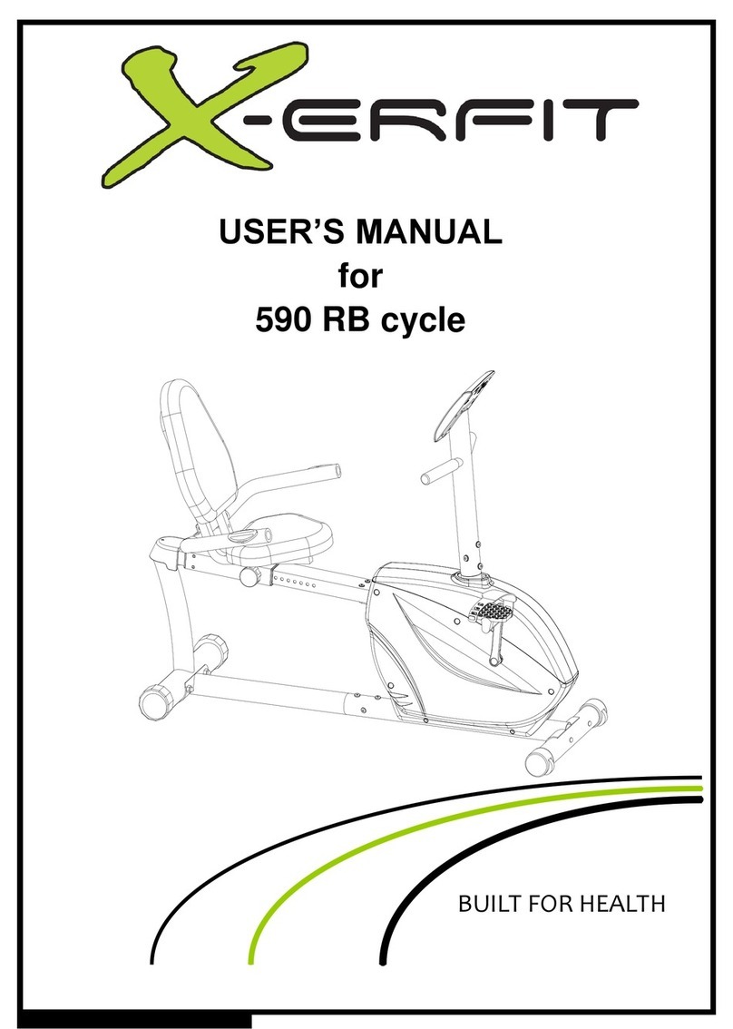 Xer Fit 590 RB user manual