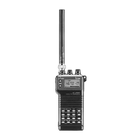 Icom IC-2SAT User manual