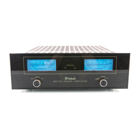 McIntosh MC150 User manual
