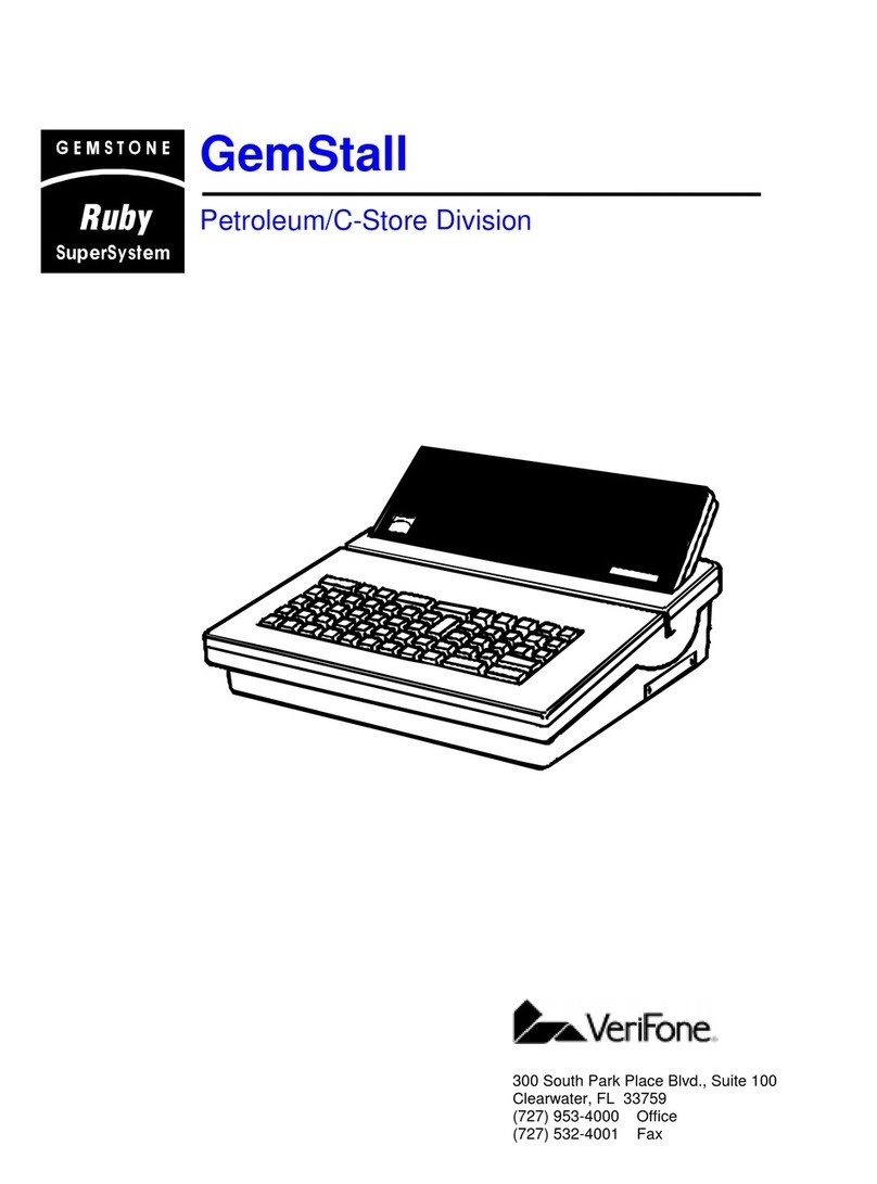 VeriFone GemStall Ruby SuperSystem user guide VeriFone GemStall Ruby SuperSystem user guide