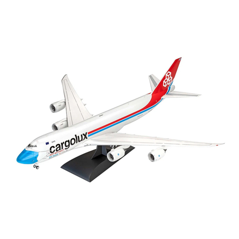 REVELL Boeing 747-8F Cargolux user guide
