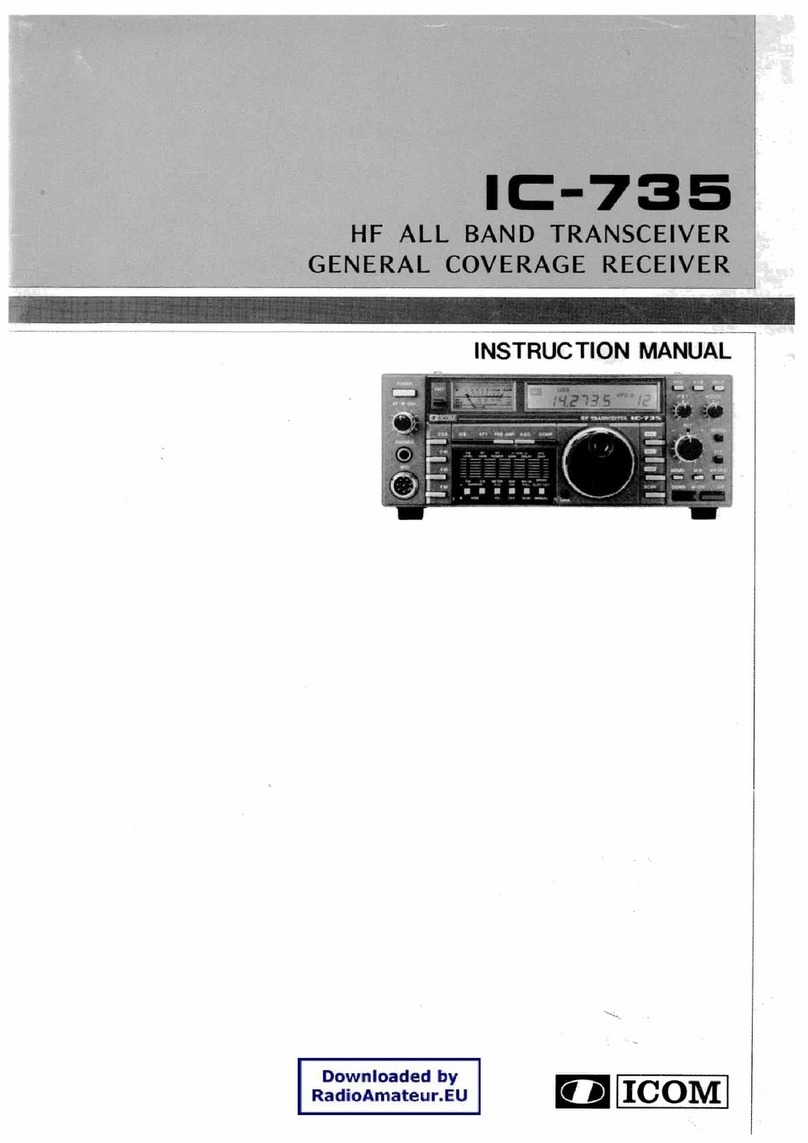Icom IC-735 User manual