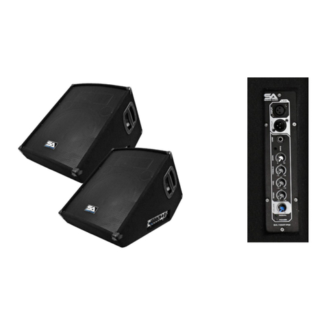Seismic Audio SA-15MT-PW operating manual
