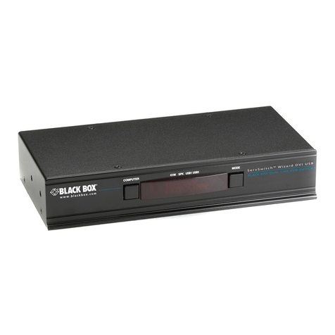 Black Box KV2004A User manual Black Box KV2004A User manual
