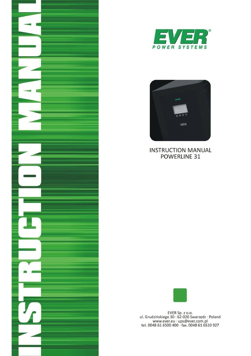 Ever POWERLINE 31 series User manual