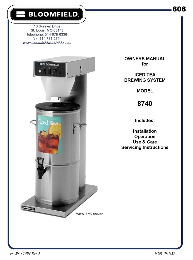 Bloomfield 8740 owner's manual