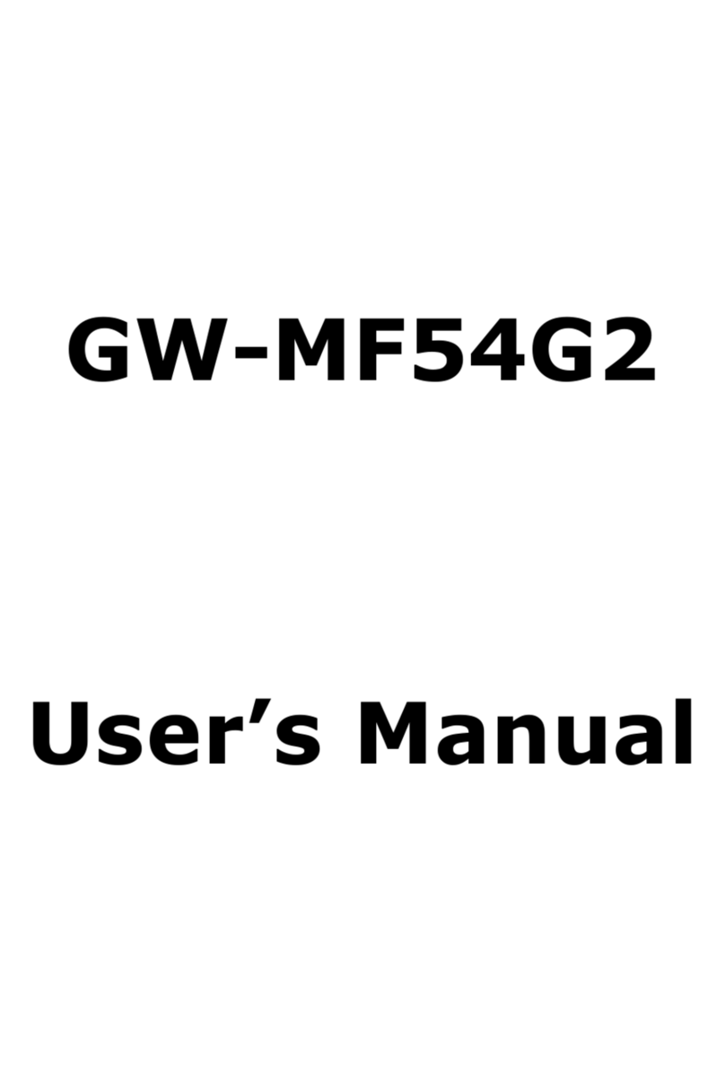 Planex GW-MF54G2 User manual
