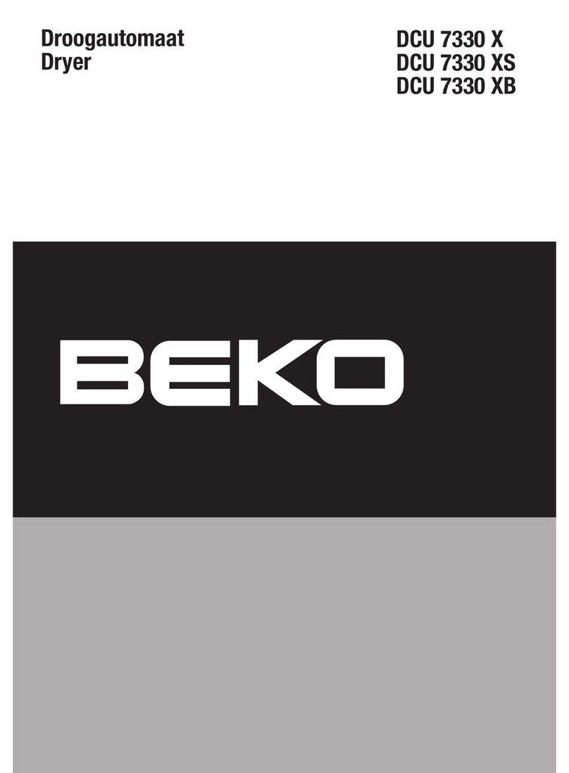 Beko DCU 7330 XB user manual